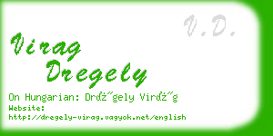 virag dregely business card